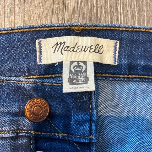 Madewell High Rise Skinny Jeans w/ Raw Hem - Picture 5 of 5